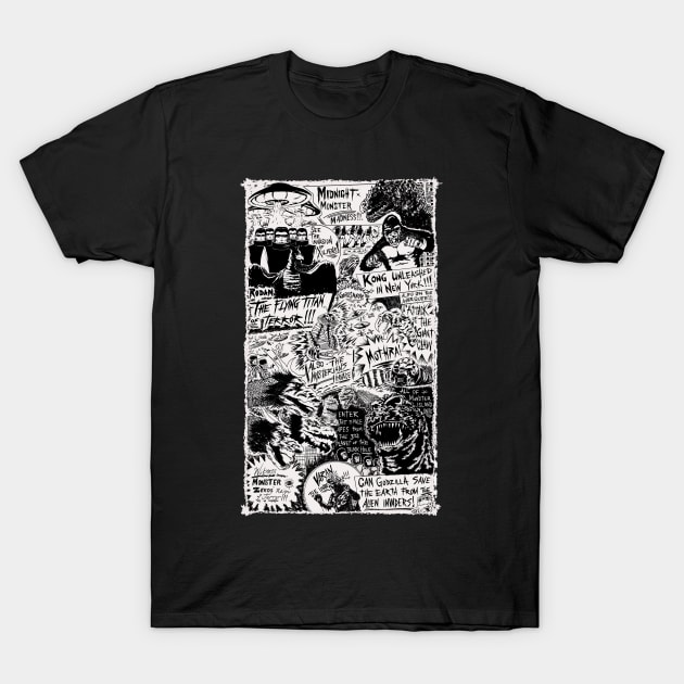 Spookshow Poster 2 T-Shirt by Ahbe87